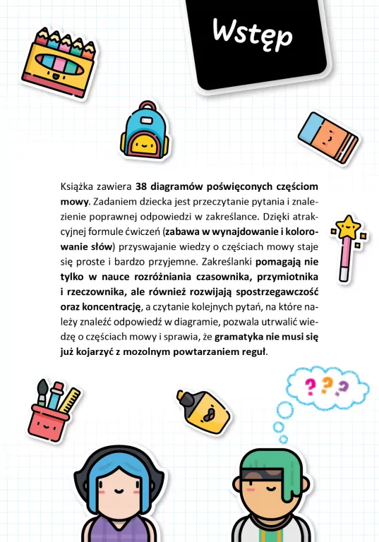 Fantastyczne zakreślanki gramatyczne - tantis.pl