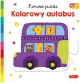 Kolorowy autobus. Pierwsze puzzle. Akademia Mądrego Dziecka - tantis.pl