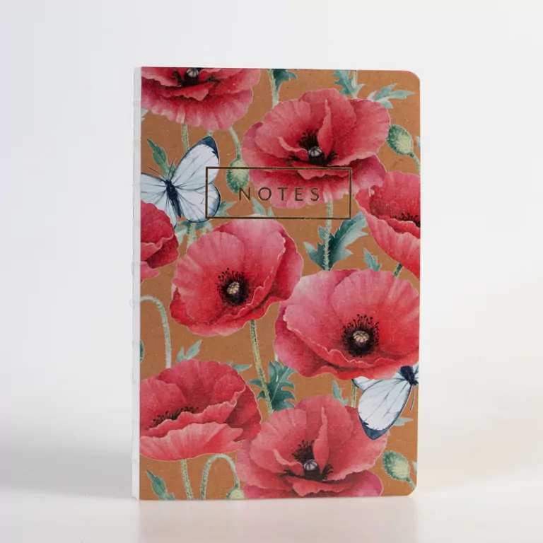 Notes Kwiaty Polskie Maki. KPL5 - tantis.pl