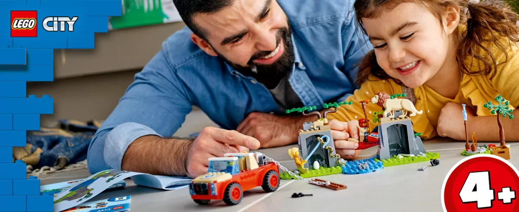 LEGO® City. Terenówka ratowników dzikich zwierząt. 60301 - tantis.pl