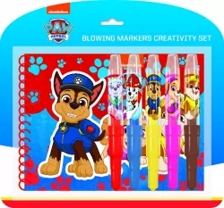 Zestaw kreatywny markery dmuchane Psi Patrol