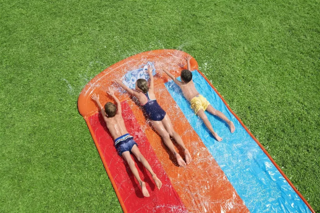 Ślizgawka potrójna H2OGO! Tsunami z rampą 4.88m - tantis.pl