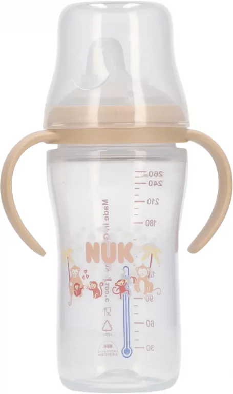 NUK. Perfect Match. Butelka. 260 ml. Małpka - tantis.pl