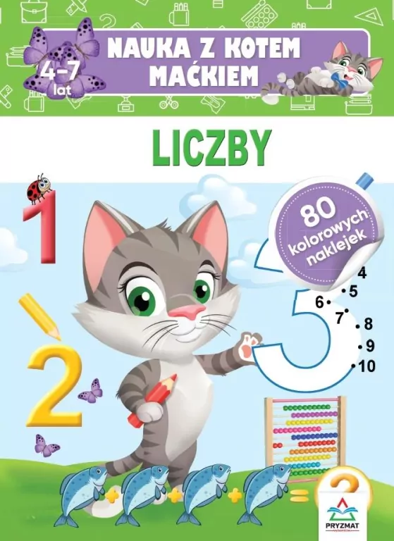 Nauka z kotem Maćkiem. Liczby - tantis.pl