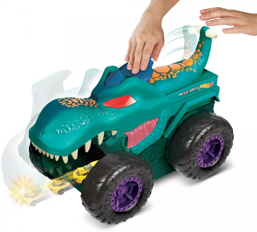 Hot Wheels. Monster Trucks. Pożeracz aut Mega Wrex - tantis.pl