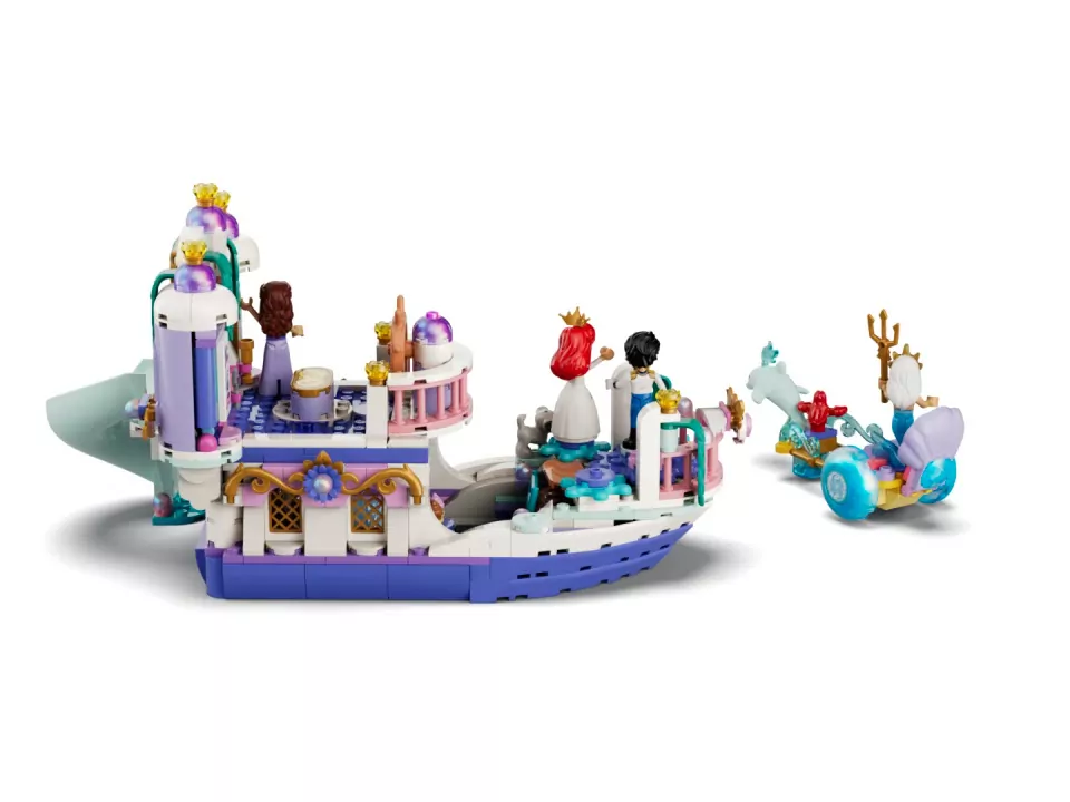 LEGO® Królewska łódź weselna Arielki 43299 - tantis.pl
