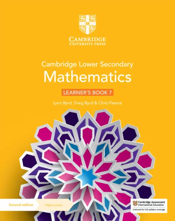 Cambridge Lower Secondary Mathematics Learner's Book 7 with Digital Access - tantis.pl