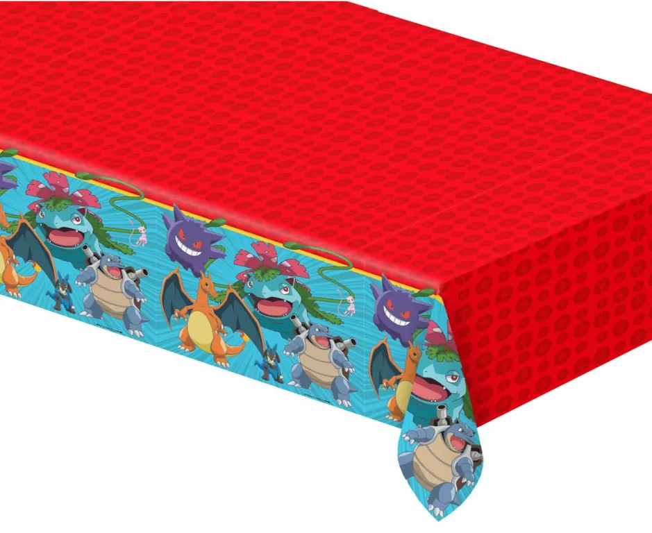 Obrus plastikowy Pokemon 120x180cm - tantis.pl