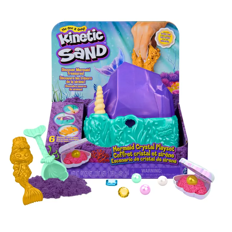 Kinetic Sand - zestaw Syrenka - tantis.pl