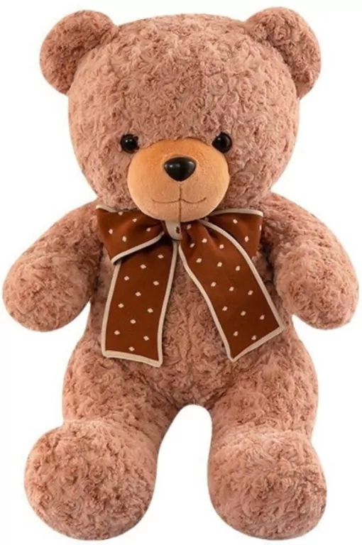 Maskotka przytulanka miś z kokardką 45cm - tantis.pl