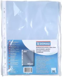 Koszulki PP A4 krystal 100mikr