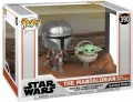 Funko POP TV Moments: Star Wars - The Mandalorian - The Mandalorian with The Child - tantis.pl