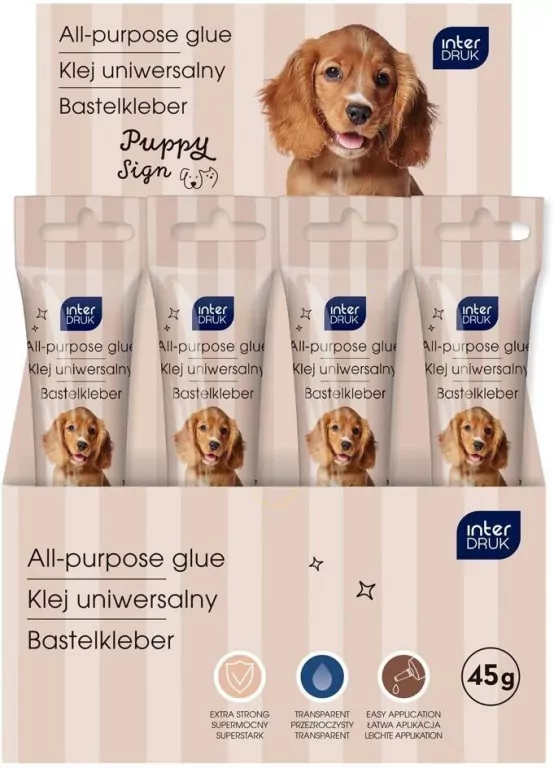 Klej zaczarowany 45g Puppy Sign (12szt) - tantis.pl