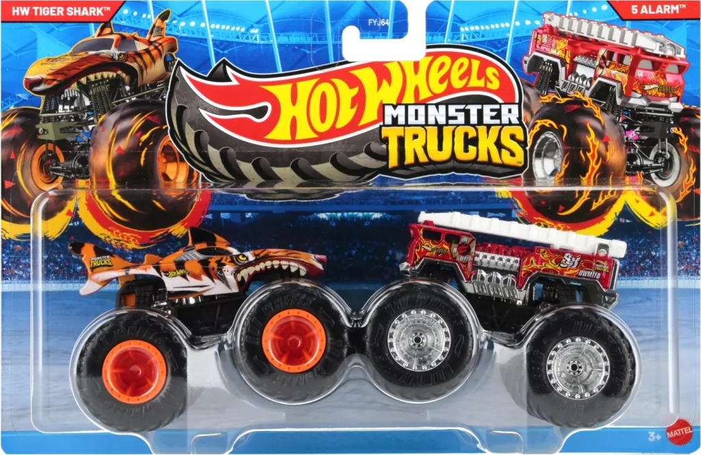 Hot Wheels. Monster Trucks Pojazd 2-pak - tantis.pl