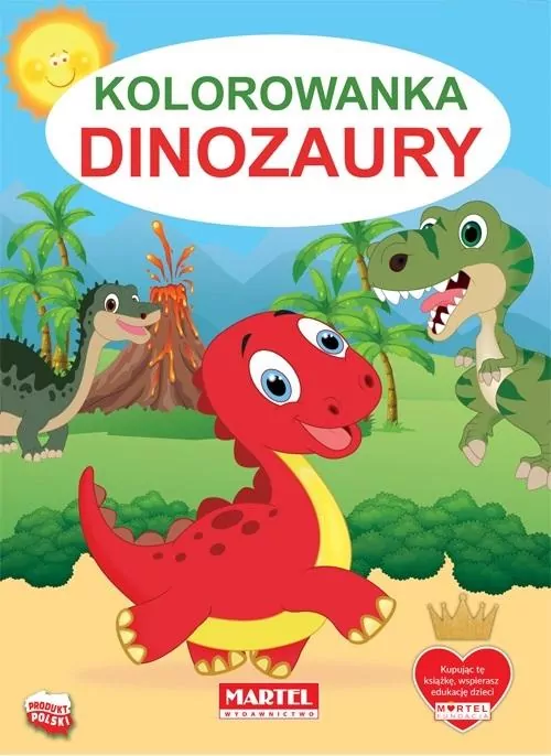 Kolorowanka Dinozaury - tantis.pl