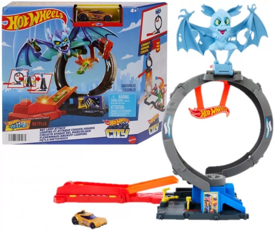Hot Wheels City. Pętla nietoperza - tantis.pl