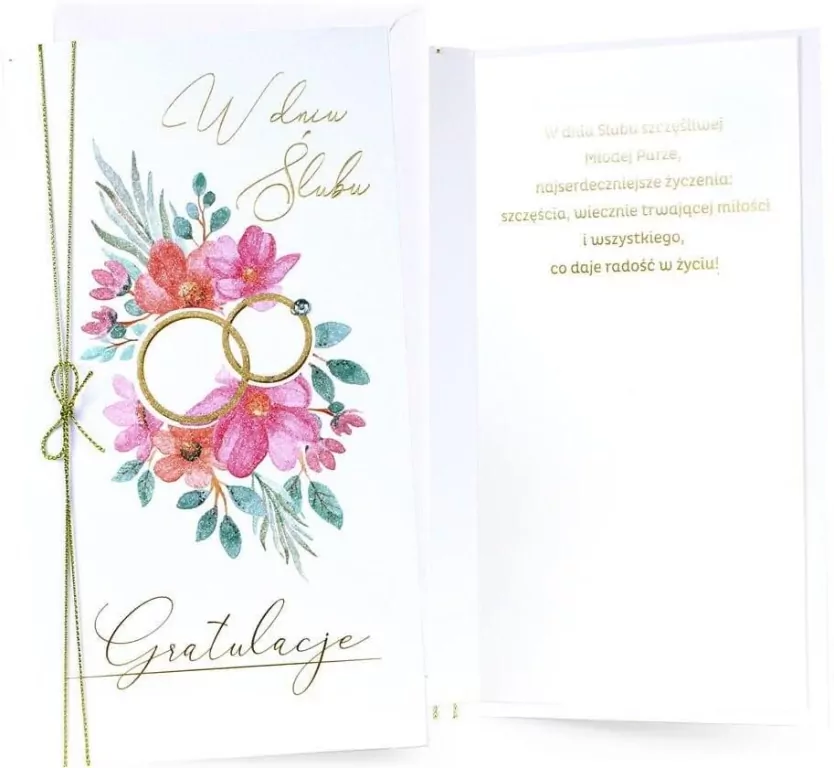 Karnet. W dniu ślubu - tantis.pl