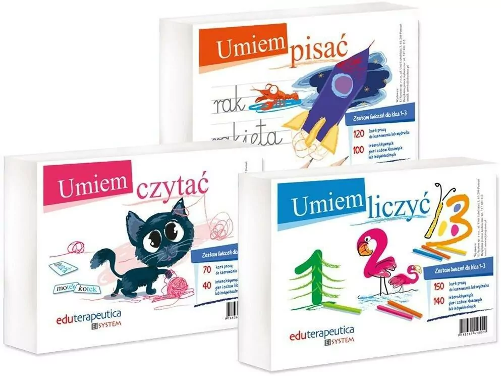 Umiem czytać, pisać, liczyć. Zestaw - tantis.pl