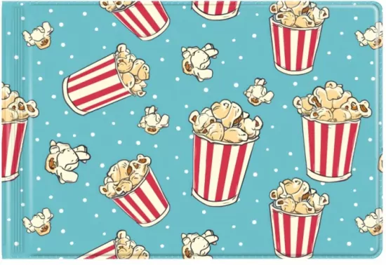 Okładka na dokumenty ucznia małe popcorn