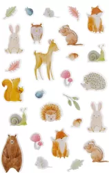 Naklejki Sticker BOO Leśne zwierzęta