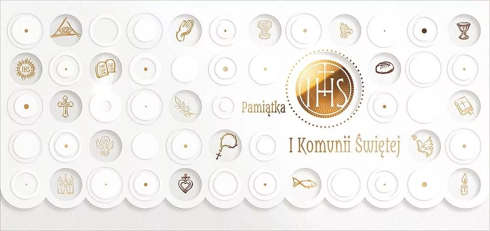 Kartka okolicznościowa. Komunia. DK02 - tantis.pl