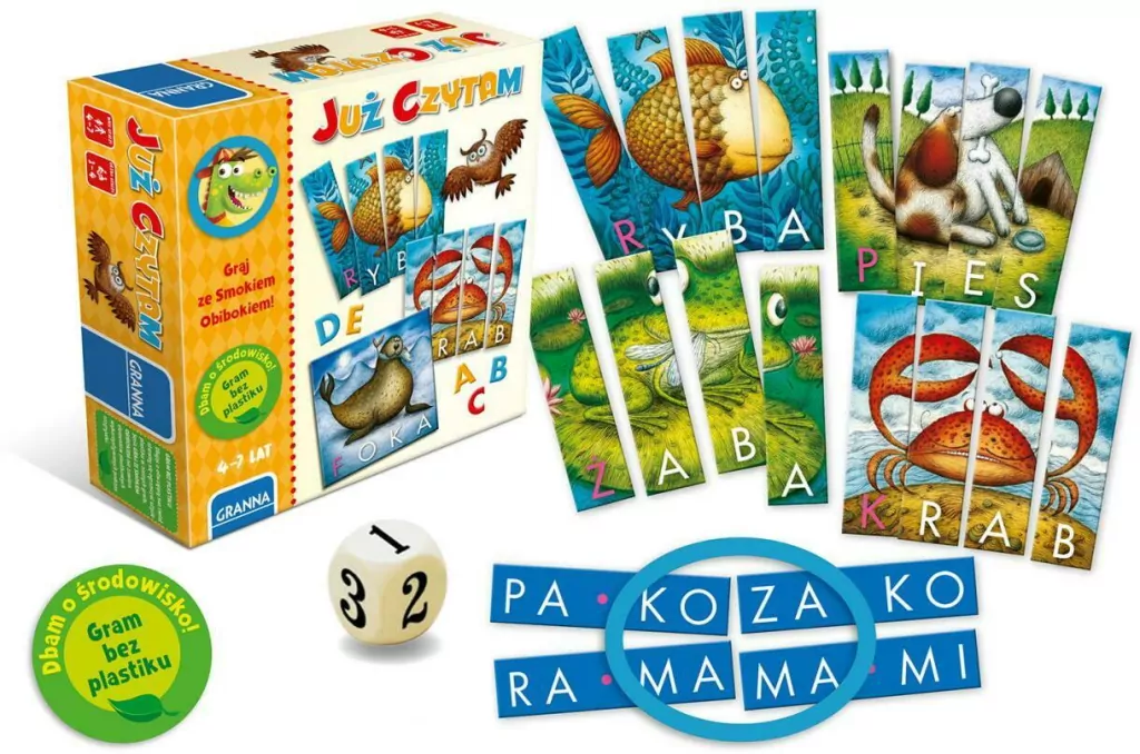 Już czytam Gra ze smokiem obibokiem - tantis.pl