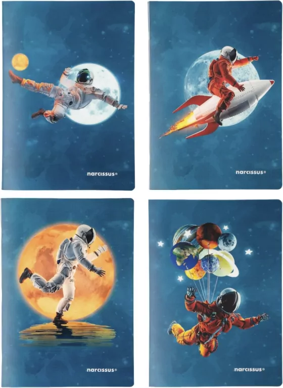 Zeszyt Cosmo. A4/60K kratka. 4 sztuki - tantis.pl