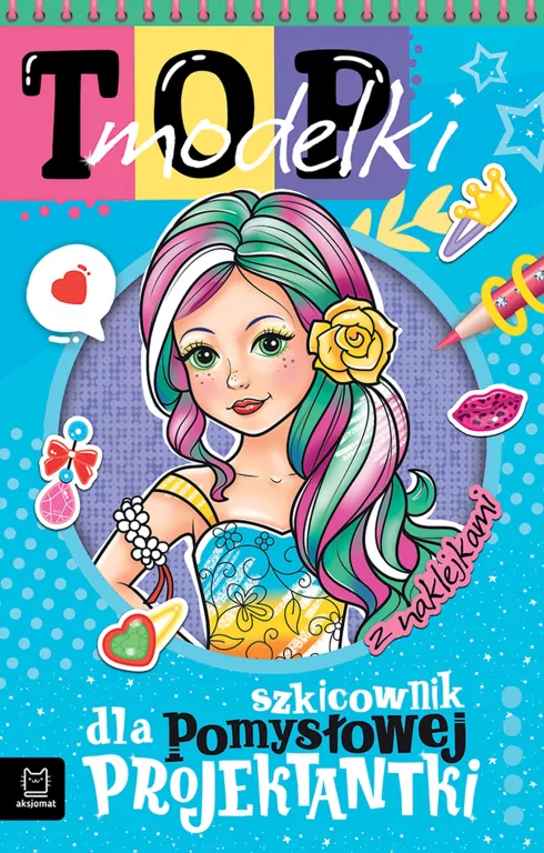 Top modelki Szkicownik dla pomysłowej projektantki - tantis.pl