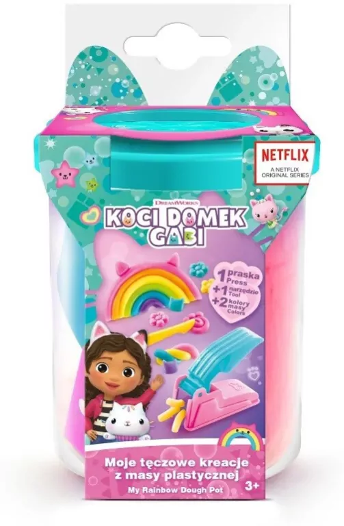 Koci Domek Gabi. Moje tęczowe kreacje - turkusowy - tantis.pl