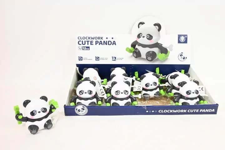 Zwierzątko nakręc. Panda 12szt/disp G218957 99574 - tantis.pl
