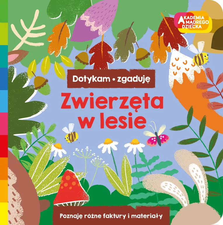 Zwierzęta w lesie. Dotykam, zgaduję. Akademia Mądrego Dziecka - tantis.pl