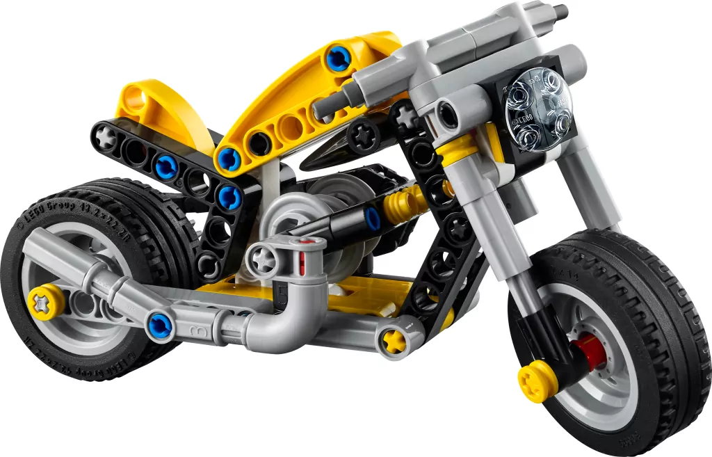LEGO® Żółty motocykl 42225 - tantis.pl