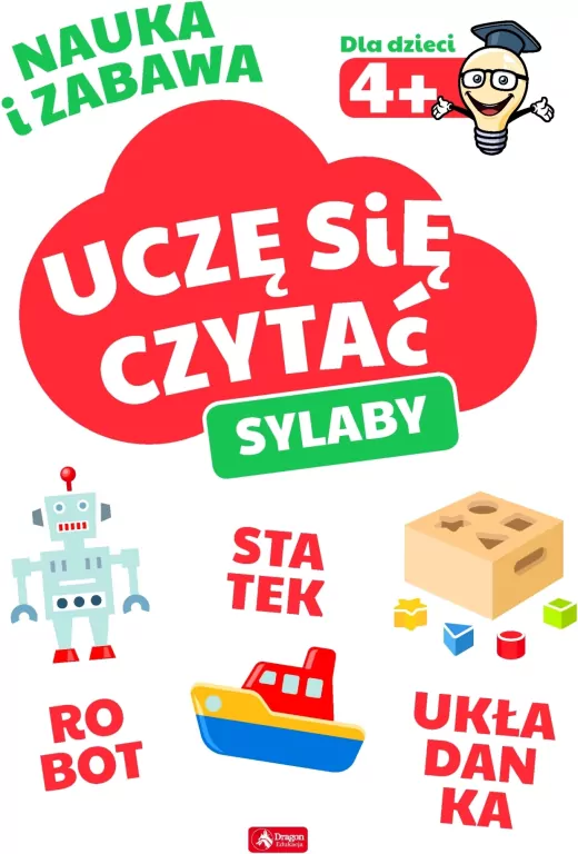 Sylaby. Uczę się czytać. Nauka i zabawa - tantis.pl