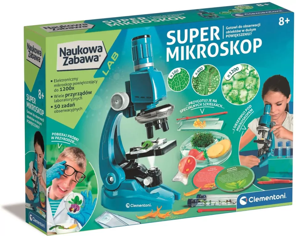 Super mikroskop. Naukowa zabawa - tantis.pl