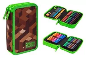 Piórnik Coolpack dwukomorowy z wyposażeniem Jumper 2 game - tantis.pl