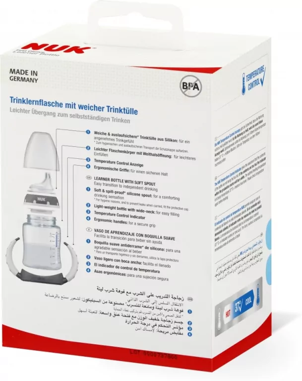 NUK. First Choice. Butelka 150ml. 6-18 miesięcy. Kubuś Puchatek - tantis.pl