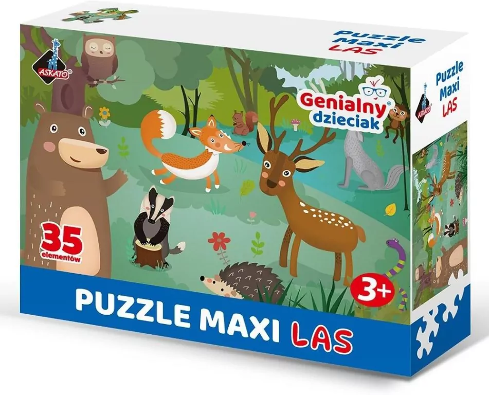 Puzzle maxi 35el las - tantis.pl