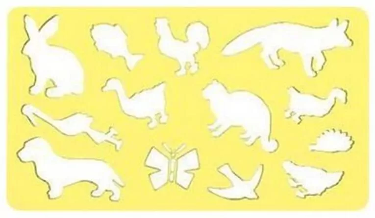 Szablony zwierzęta, lis - tantis.pl