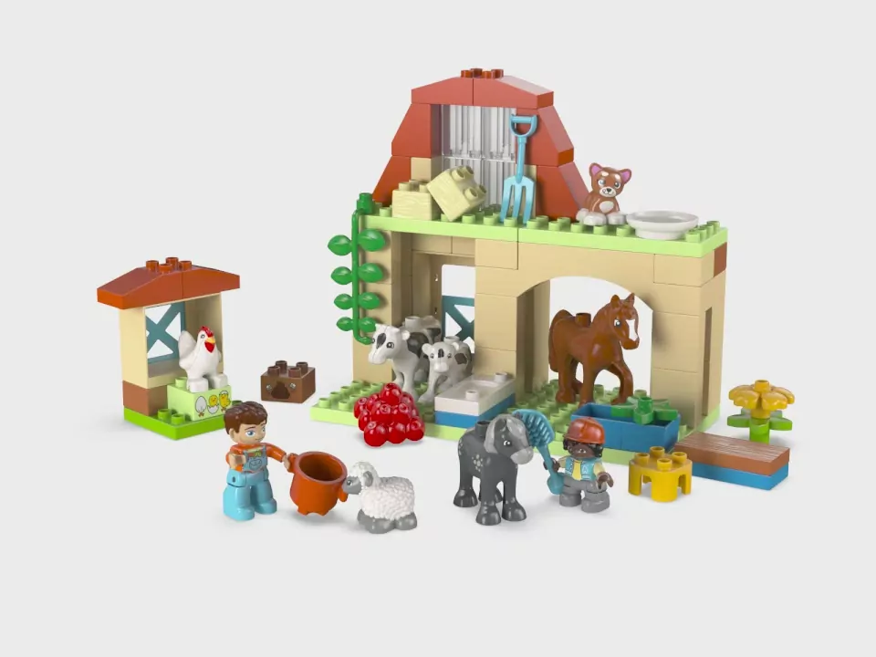 LEGO® Duplo®. Opieka nad zwierzętami na farmie 10416 - tantis.pl
