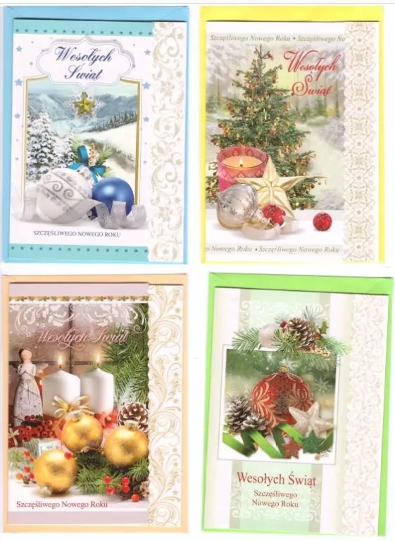Karnet B6 Boże Narodzenie, świeckie  Mix - tantis.pl