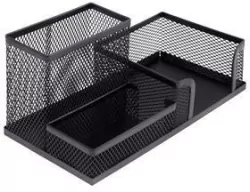 Przybornik wielofunkcyjny metalowy czarny MEMOBE