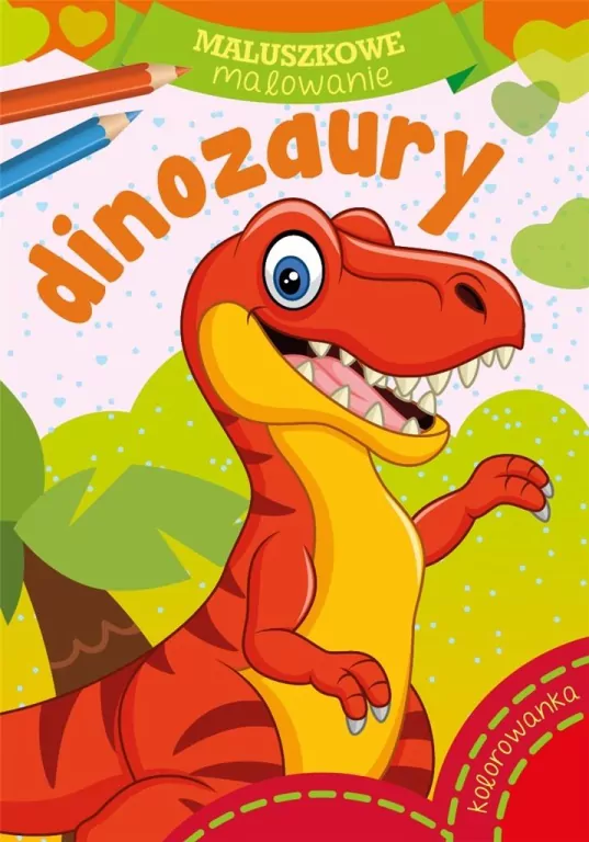 Dinozaury. Maluszkowe malowanie - tantis.pl
