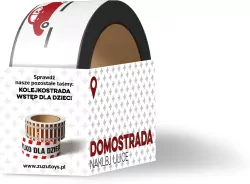 Domostrada. Naklej ulice