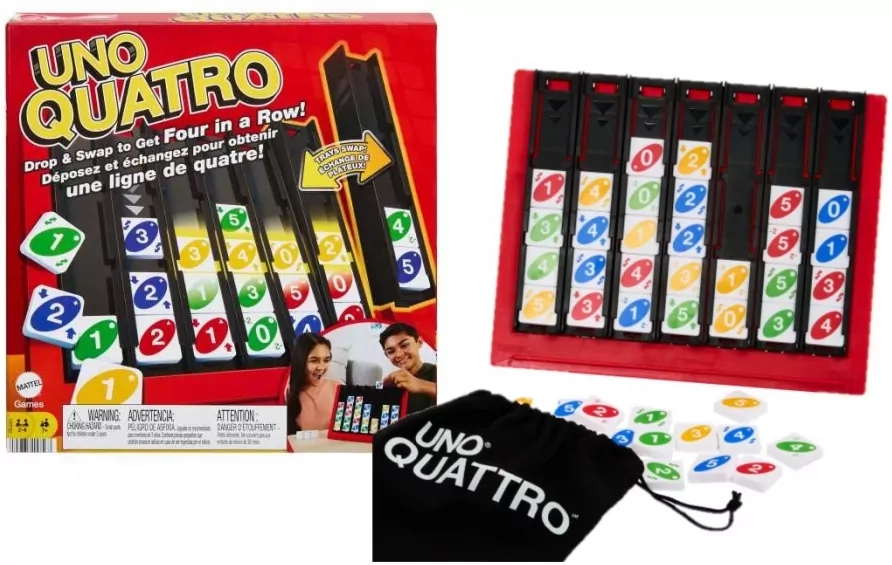 UNO Quatro. Gra rodzinna - tantis.pl