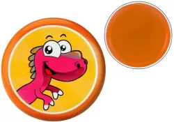 Frisbee z Dinozaurem pomarańczowy 20cm