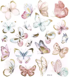 Naklejki boho butterflies