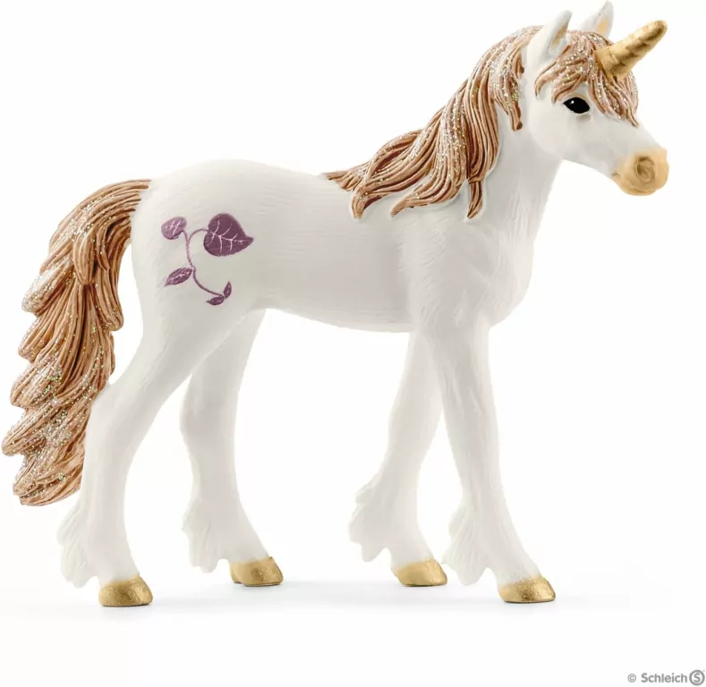 Błyszczący dom kwiatowy z jednorożcami, jeziorem i stajnią 42445 - tantis.pl