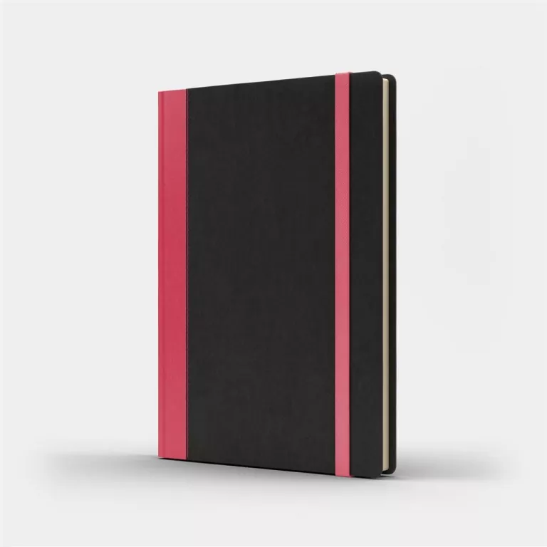 Notatnik A5 Pro M+ kratka czarny/różowy - tantis.pl