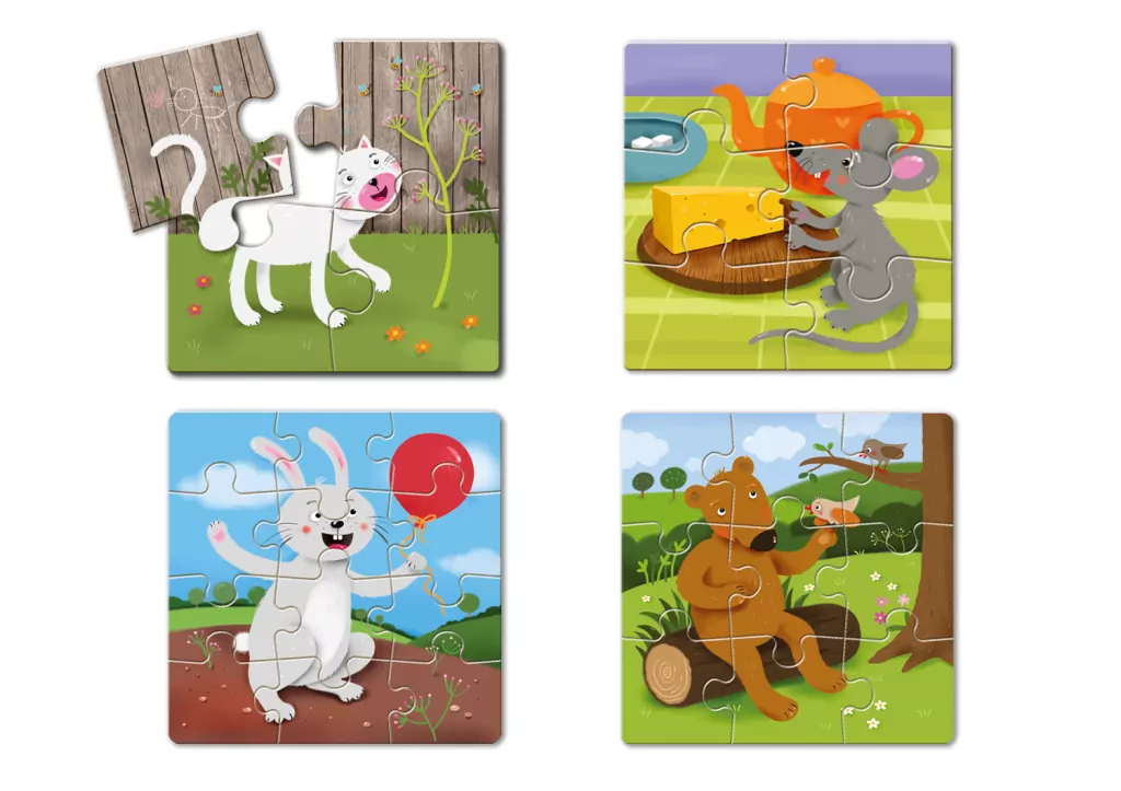 Puzzle z Myszką - tantis.pl