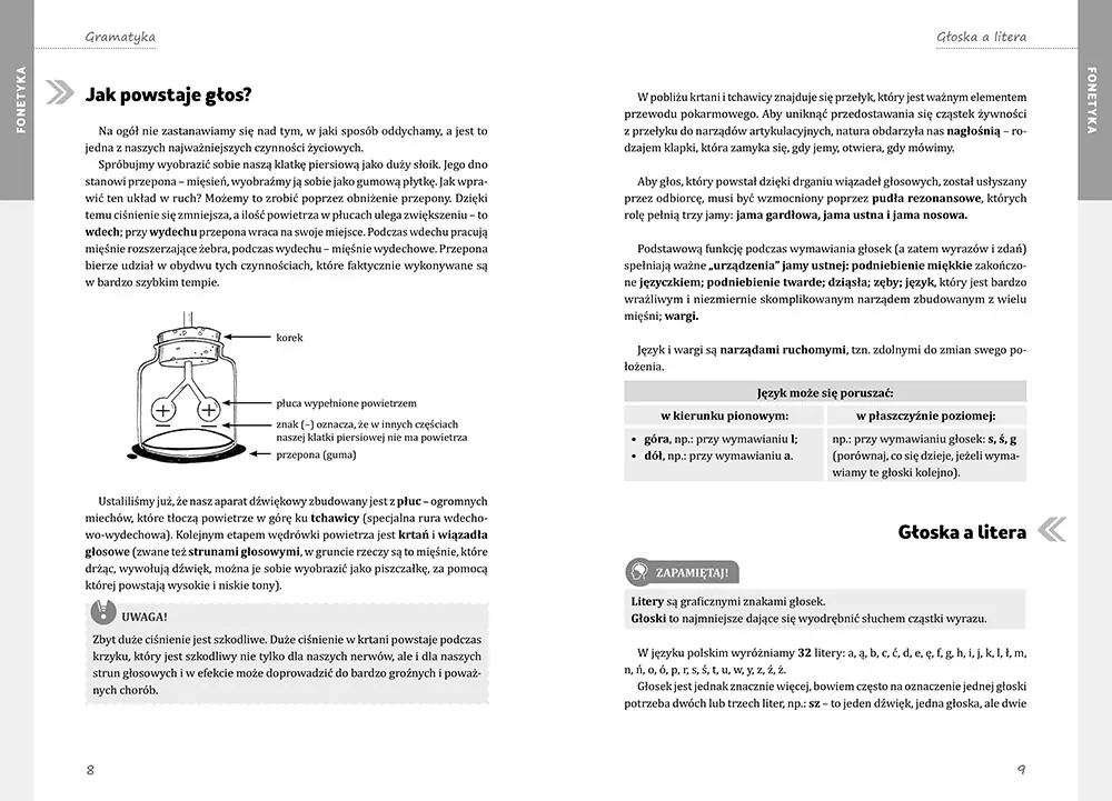 Gramatyka. Wszystkie wymagane wiadomości. Szkoła podstawowa / Liceum - tantis.pl